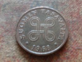 FINLANDE  1  Penni  1968