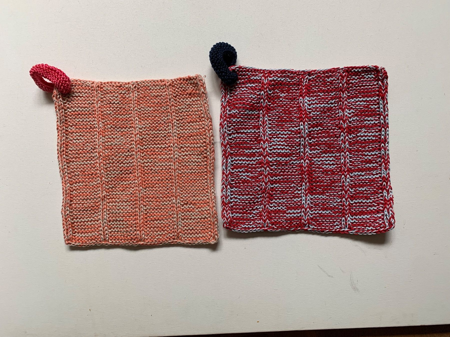 Untersetzer: Topflappen  orange rot 2er Set neu – Neu und originalverpackt aus Rudolfstetten von medium02