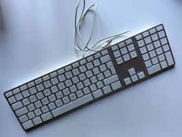Apple Keyboard A1243 CH QWERTZ | Aluminium USB-A mit Ziffern