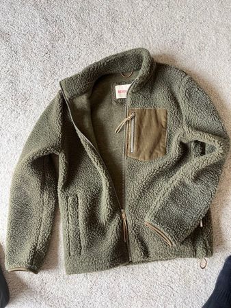 Revolution Fleece aus Teddy Stoff, Grösse S