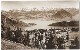 Rigi - Kaltbad mit Vierwaldstättersee