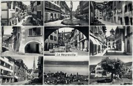 BE 176 La Neuveville 9 images ca. 1965