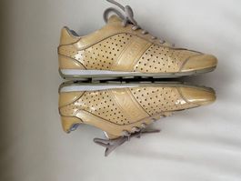 RARITÄT - stylischer/edler PRADA Schuh, beige, 38