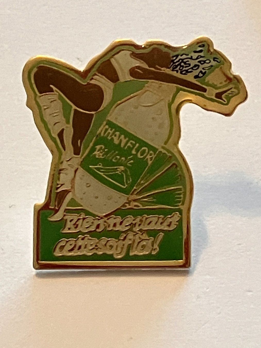 Placchette & Badge: 1 Pin Chanflor – Usato da Basel venduto da djwwpp