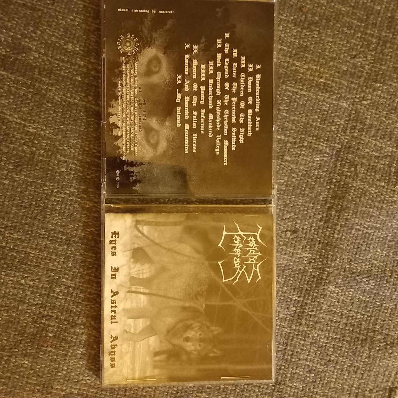 CD: Insidius infernus - eyes... – Usato da St-Cergue venduto da VeganWarrior