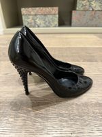 Burberry patent leather heels