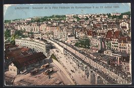 Lausanne, Fete Féderale de Gymnastique 