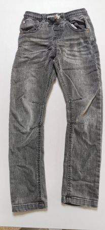 Coole, graue weiche Jeans für Jungs, Grösse 116, Top Zustand