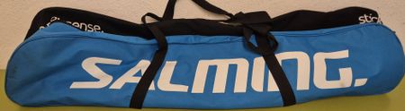 Unihockeytoolbag Salming, blau schwarz
