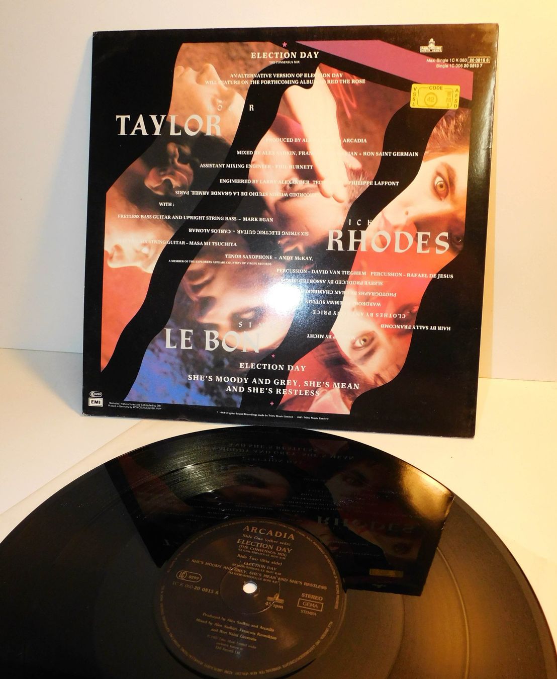 Schallplatten: LP Arcadia  1985 - Maxi Single Schallplatte – Gebraucht aus Sursee von 76
