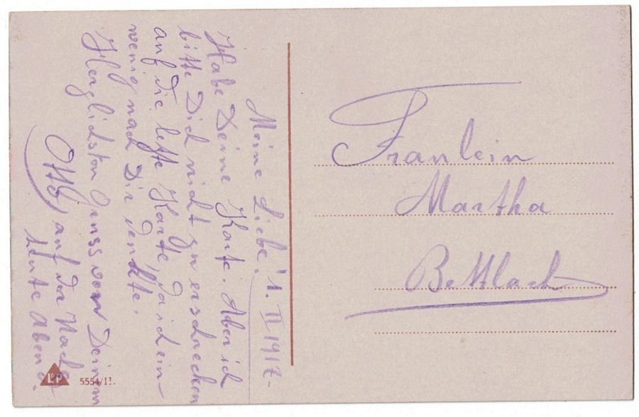 Cartoline postali: Romantik - Behüt' Dich Gott! – Usato da Frauenfeld venduto da POML 1