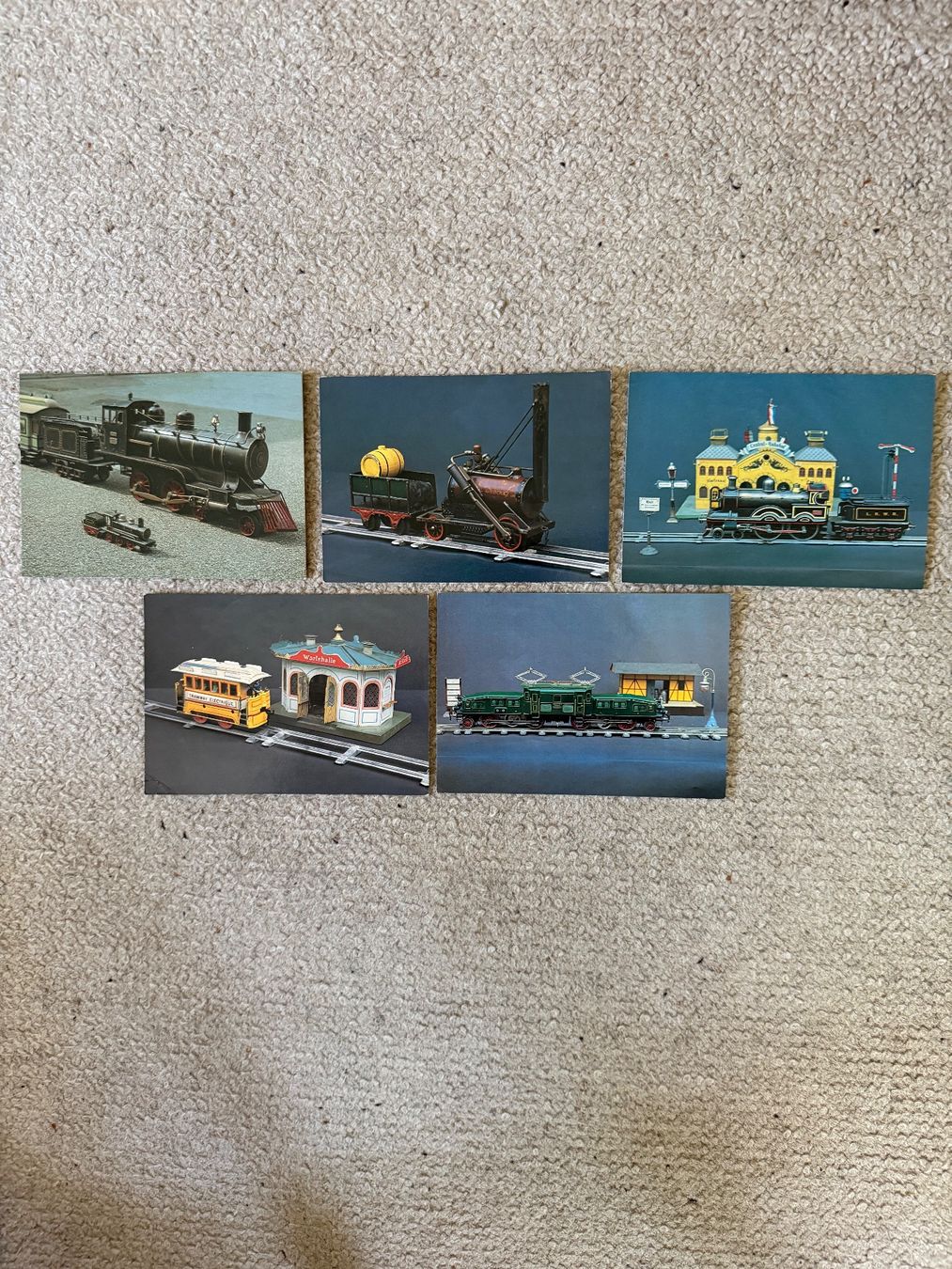 Cartoline postali: 5 Modelleisenbahn Postkarten - Märklin – Usato da Jona venduto da Jancy60