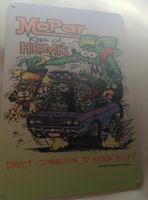 Blechschild  MOPAR  King of HEMIS