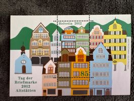 MARKEN 2012 TAG DER BRIEFMARKE ALTSTÄTTEN, POSTFRISCH