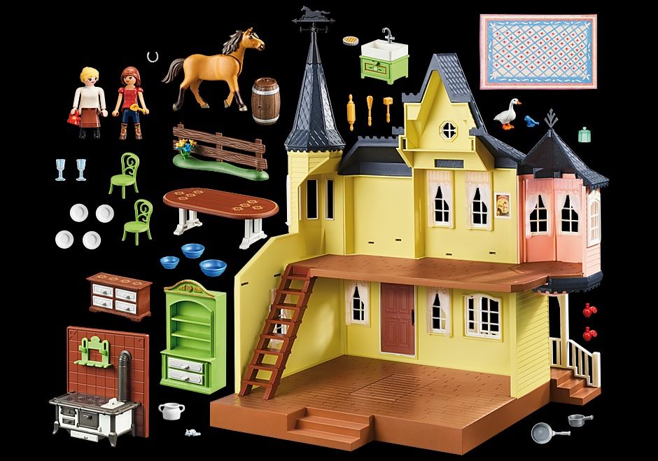 Playmobil Lucky Und Spirit Zuhause 9475 Schlafzimmer 9476 Kaufen Auf Ricardo 