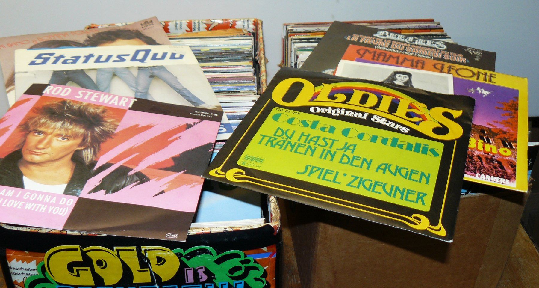 Dischi in vinile: Vinyl-Sammlung, ungefähr 220 Platten – Usato da Hombrechtikon venduto da Luetzelsee 2