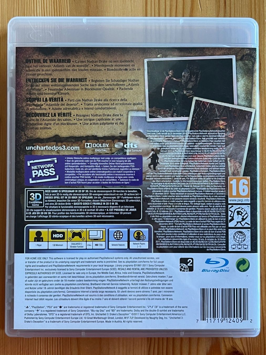 Sony Giochi: Uncharted 3 Drake's Deception PS3 Top Zustand – Usato da Zürich venduto da Gurkis 3