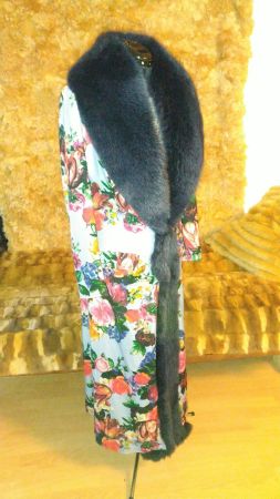 Italienischer Mantel Fuchs Pelz 38/40