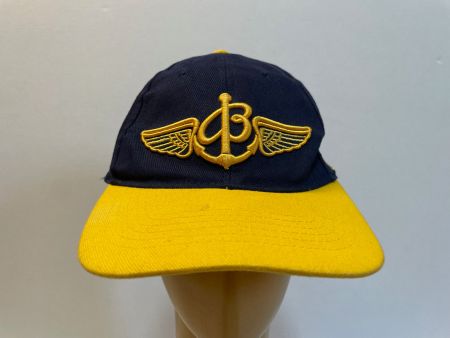 Rare Vintage 90s Breitling Kappe Mütze Flugzeug Uhr
