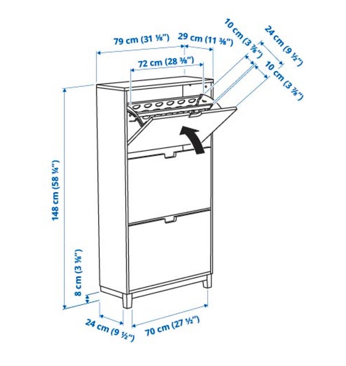 Ikea Kommoden: Schuhschrank IKEA – Gebraucht aus Zürich von A255949 5