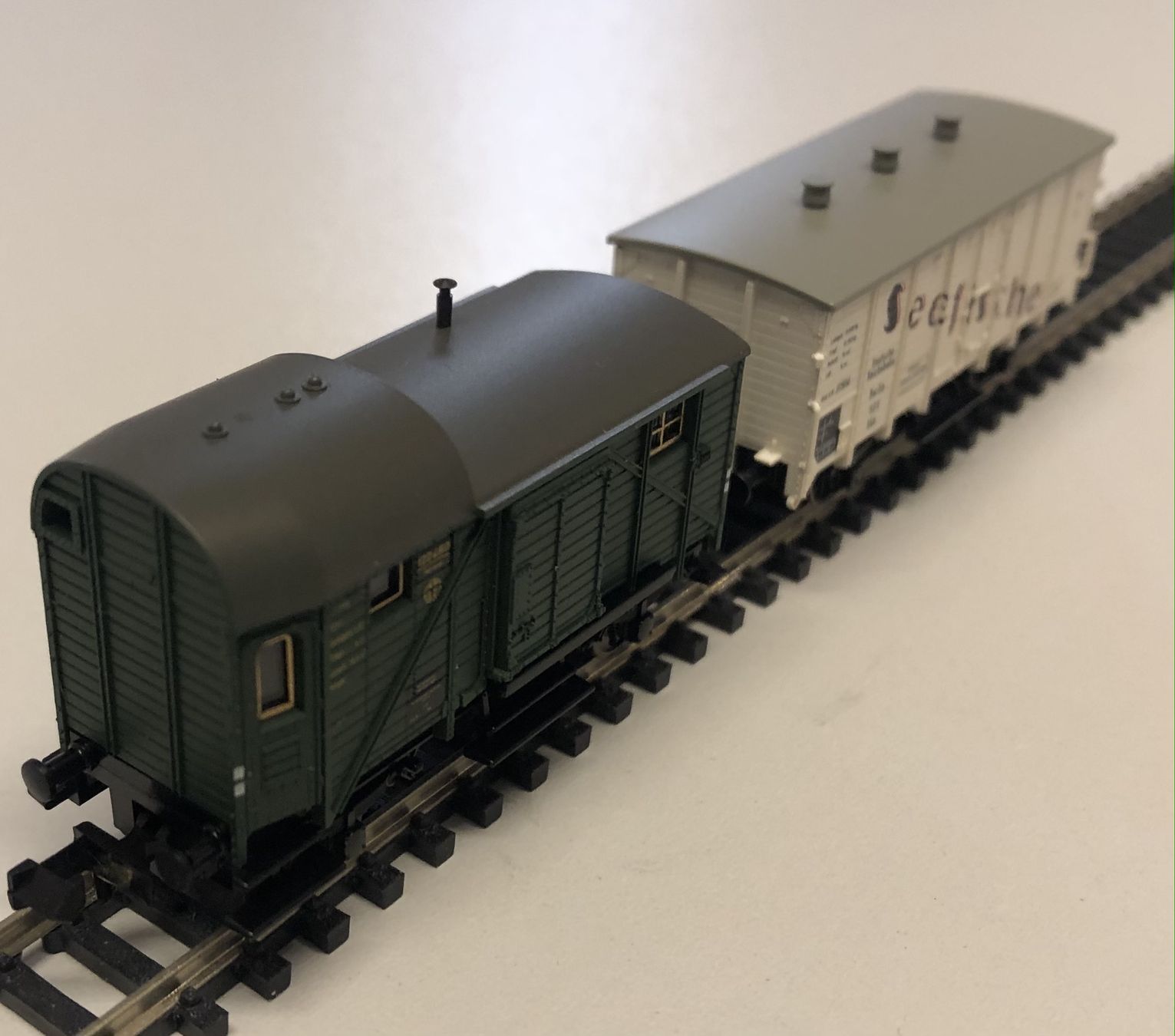 Fleischmann Modelleisenbahnen: Fleischmann N / 8300 + 8341 / DRG / Güterwagen-Set - 01 – Neu und originalverpackt aus Eggersriet von uncletoni 1