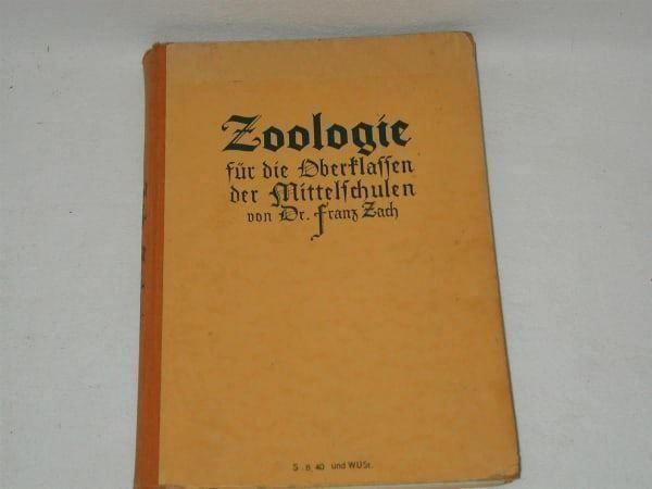 Livres: Zoologie 1938 – D'occasion à Thun par Fbchm