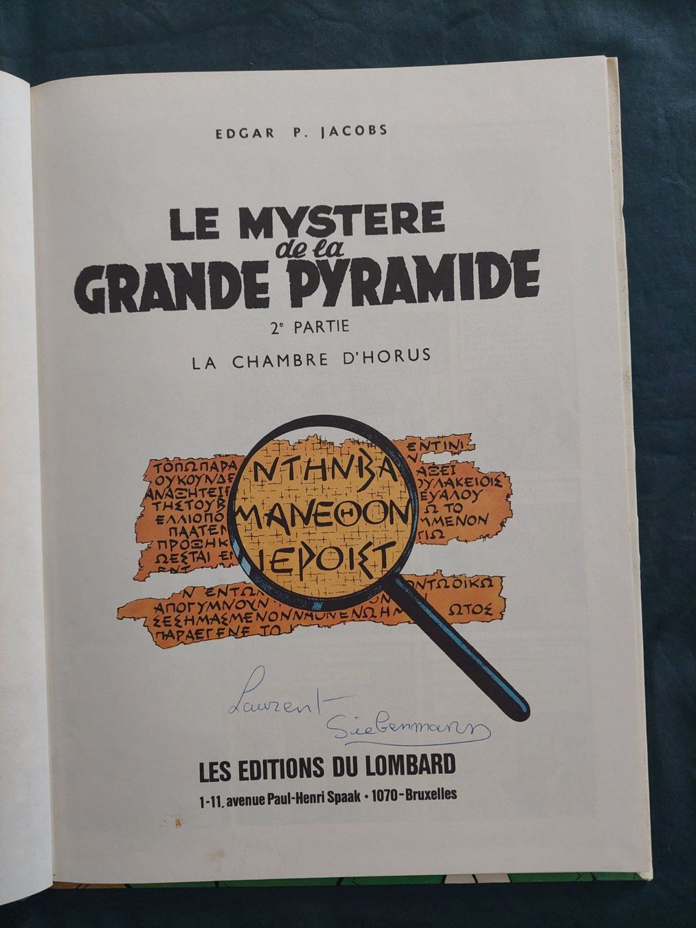 Fumetti: Blake et Mortimer Le Mystère de la Gde Pyramide 2/2 Ed.1978 – Usato da Genève venduto da Blu_BD 3