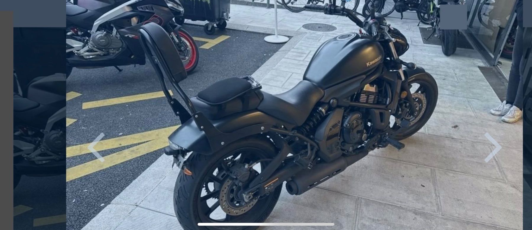 Kawasaki Strada: Kawasaki Vulkan s650 – Usato da aristau venduto da autoproCH 2