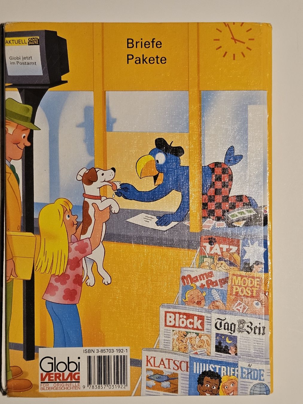 Comics: Globi bei der Post / 3. Aufl. 1997 / Kinderbuch – Gebraucht aus Oberdorf BL von BaldenEagle 3