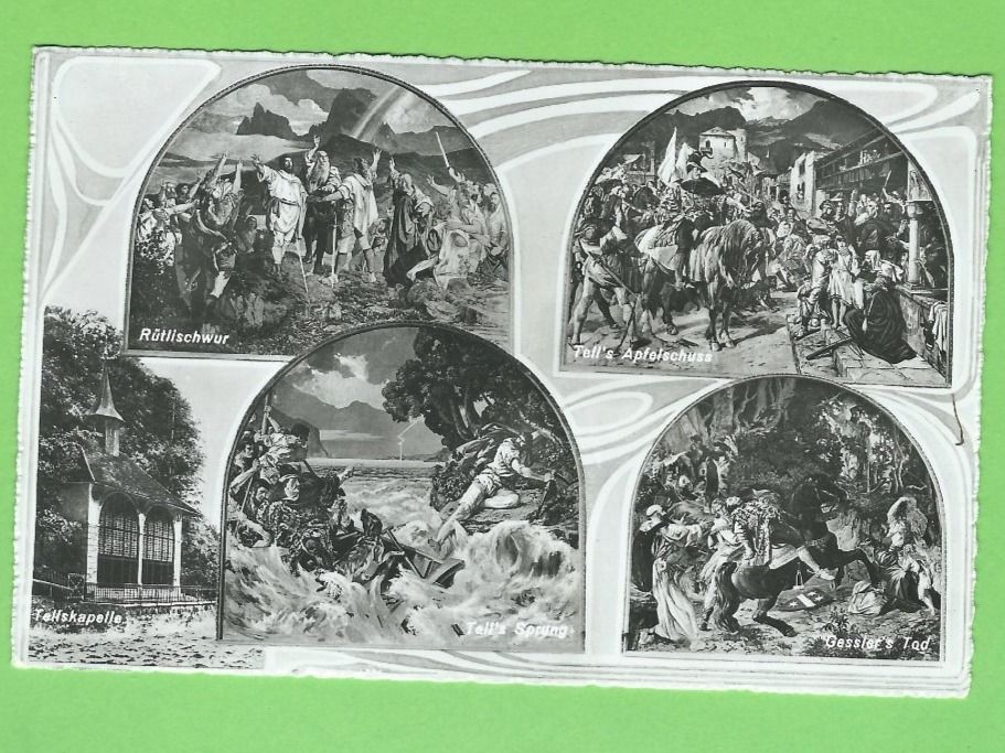 Ansichtskarten: Tellskapelle – Neu (gemäss Beschreibung) aus Zürich von t24_de