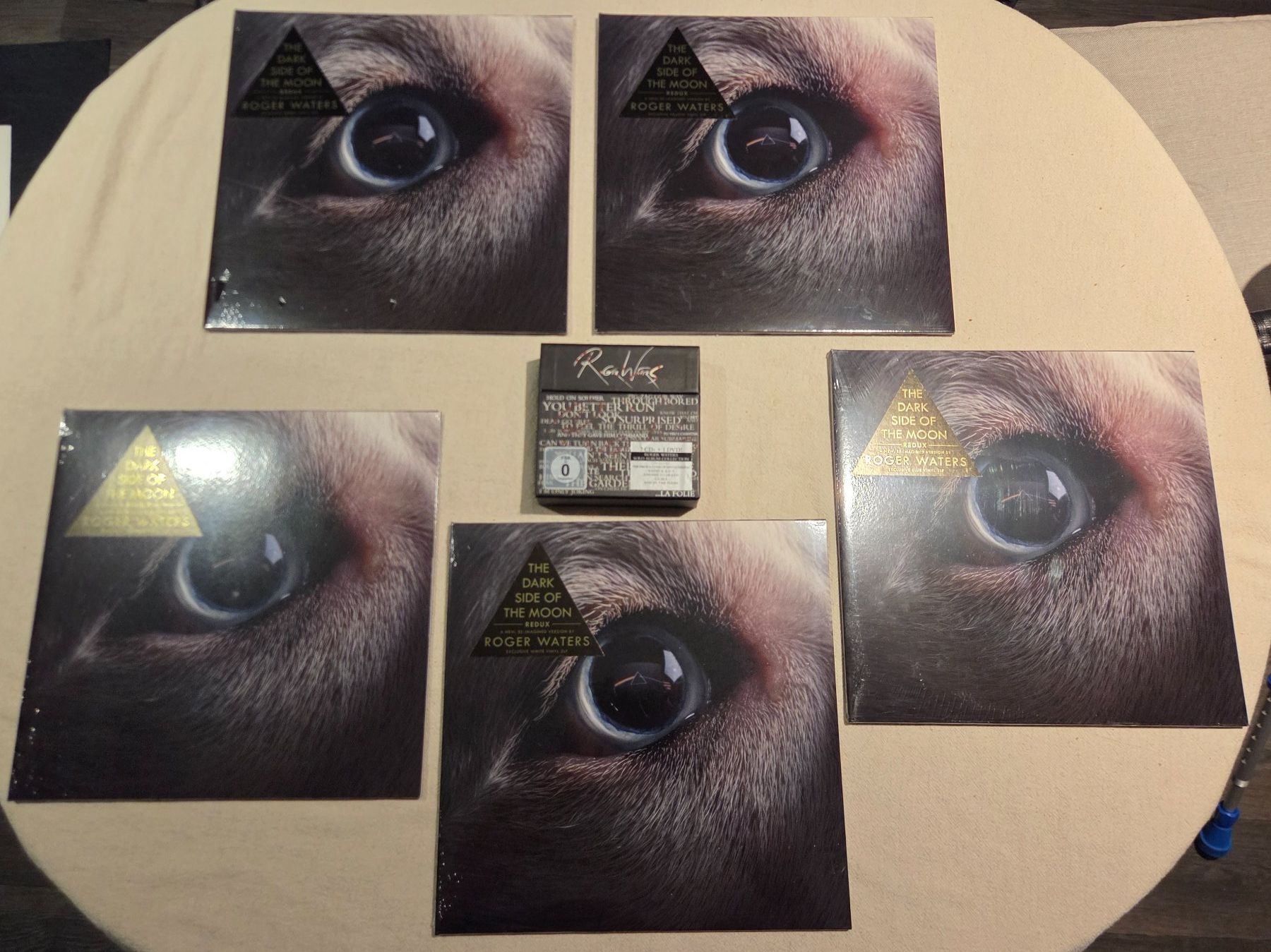Dischi in vinile: 5 Vinyles de couleurs Roger Waters + Coffret 7 CD + DVD – Nuovo e nell'imballaggio originale da Palézieux-Village venduto da magic1980