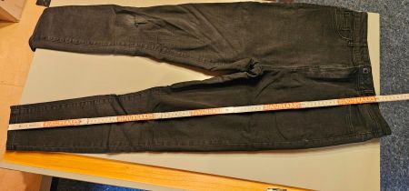 Damen Jeans Hose Schwarz