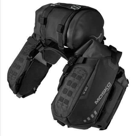 Sacoche moto Mosko Moto Reckless 80 L/R