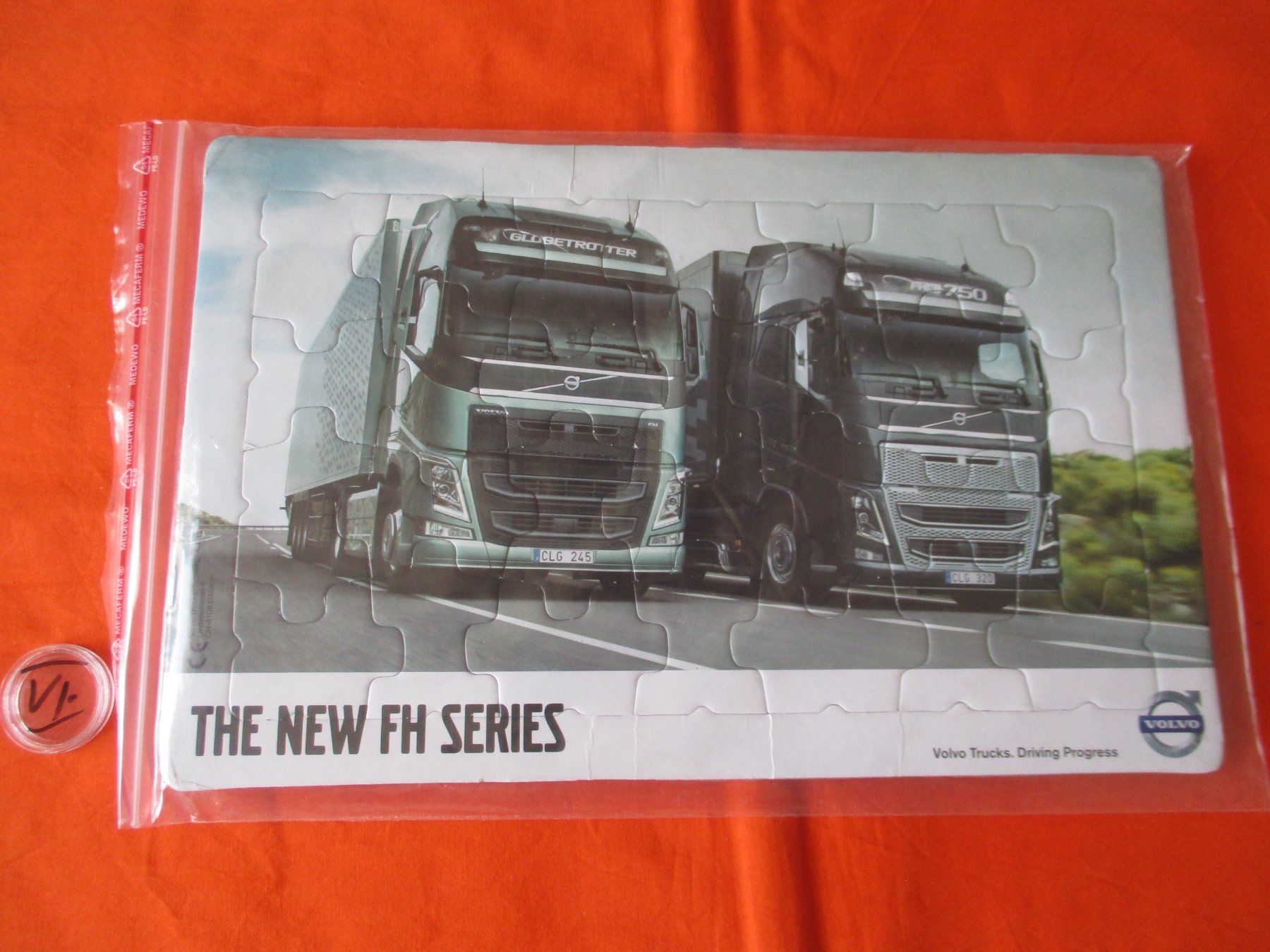 Puzzles: Puzzle Volvo Lastwagen – Gebraucht aus Birsfelden von alles-muss-raus