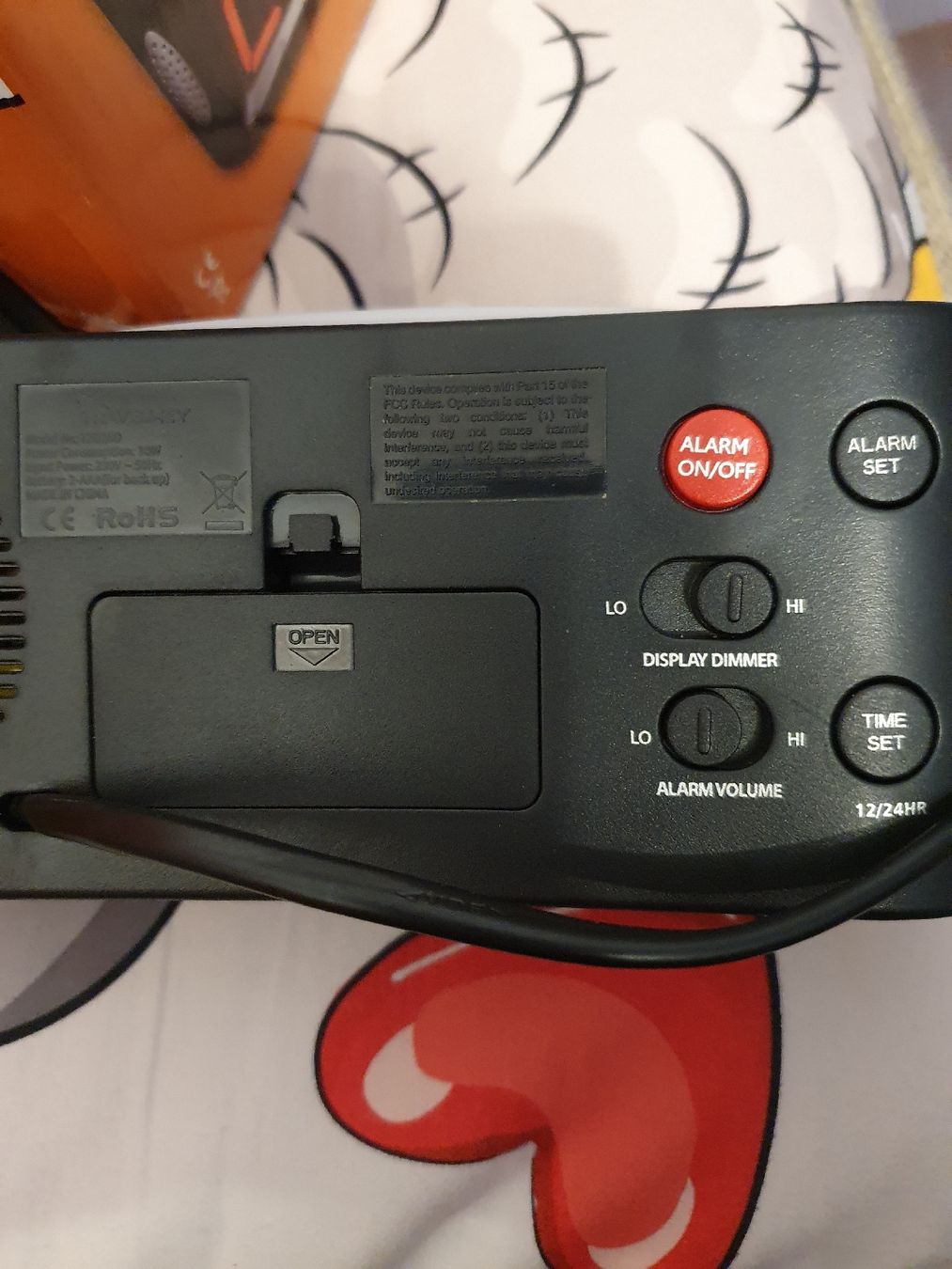 Wecker: Wecker LED mit Licht TravelWey – Gebraucht aus Klingnau von Fee1960 4
