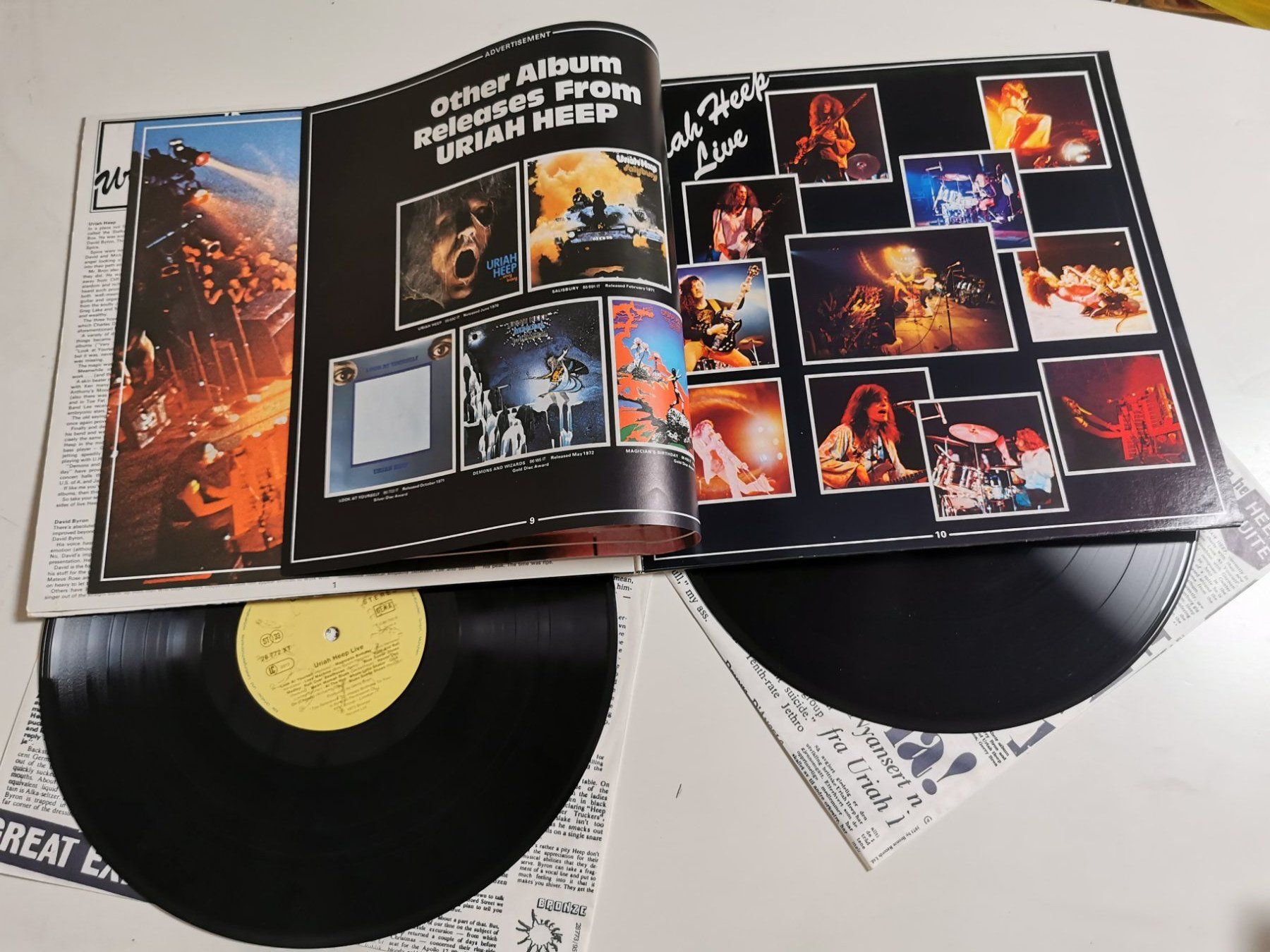 Dischi in vinile: Uriah Heep - Live January 1973 – Usato da Grafenried venduto da Jukebox70 2