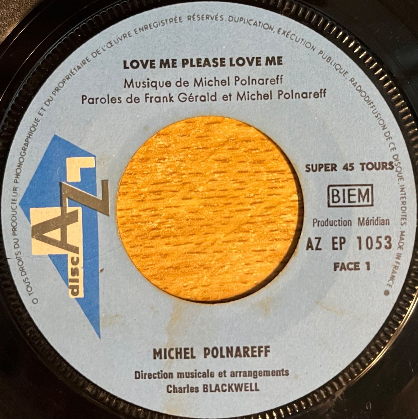 Dischi in vinile: MICHEL POLNAREFF - LOVE ME PLEASE LOVE ME – Usato da Bussigny venduto da vinyl-pas-cher 2