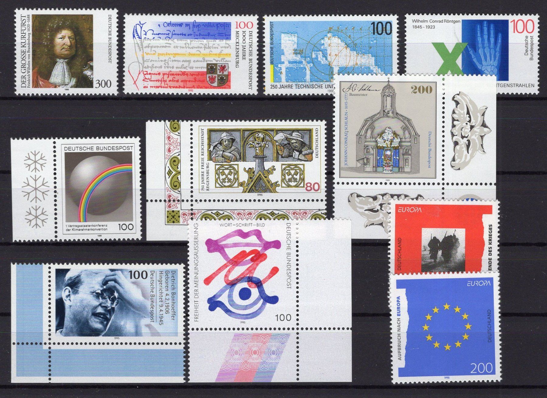 Alle Briefmarken: R6642  /  Allemagne 1995 XX – Neu (gemäss Beschreibung) aus Ste-Croix von MONT-TAGNAC
