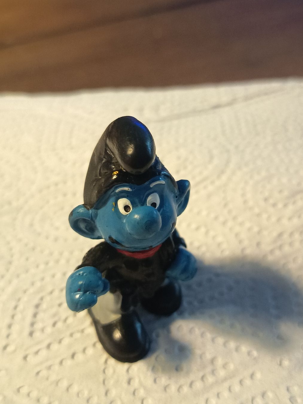 Schleich Statuette: Schlumpf Schornsteinfeger – Usato da Belp venduto da lamadefi12 2