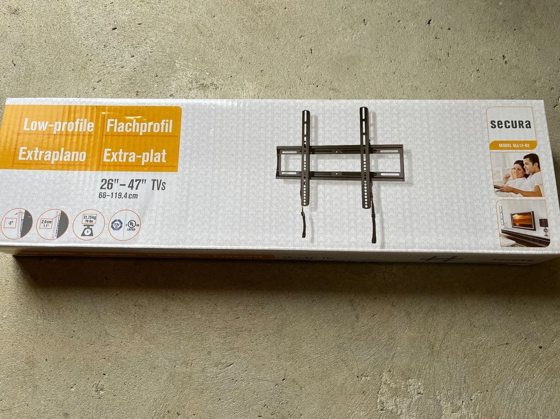 Supporti a parete: TV-Halterung 26"-47" TVs – Nuovo e nell'imballaggio originale da Wiesendangen venduto da plus-minus 1