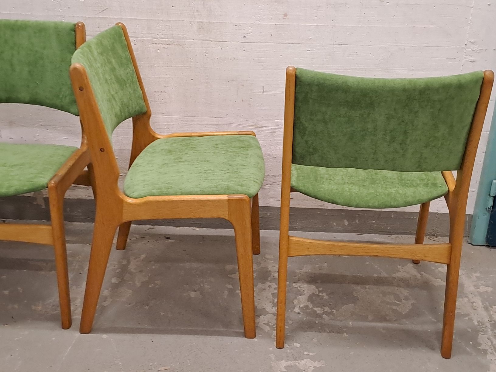 Sedie: 8 chaises danoises vintage design E. Buch 1960 – Usato da Le Grand-Saconnex venduto da danmarin 6
