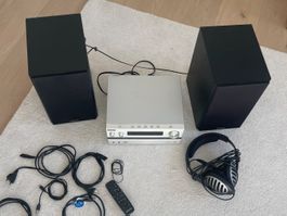Kenwood Stereo Anlage mit Bluetooth DAB+ inkl. Kopfhörer