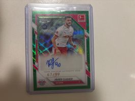 Romulo Cardoso Topps Chrome Autogrammkarte 67/99