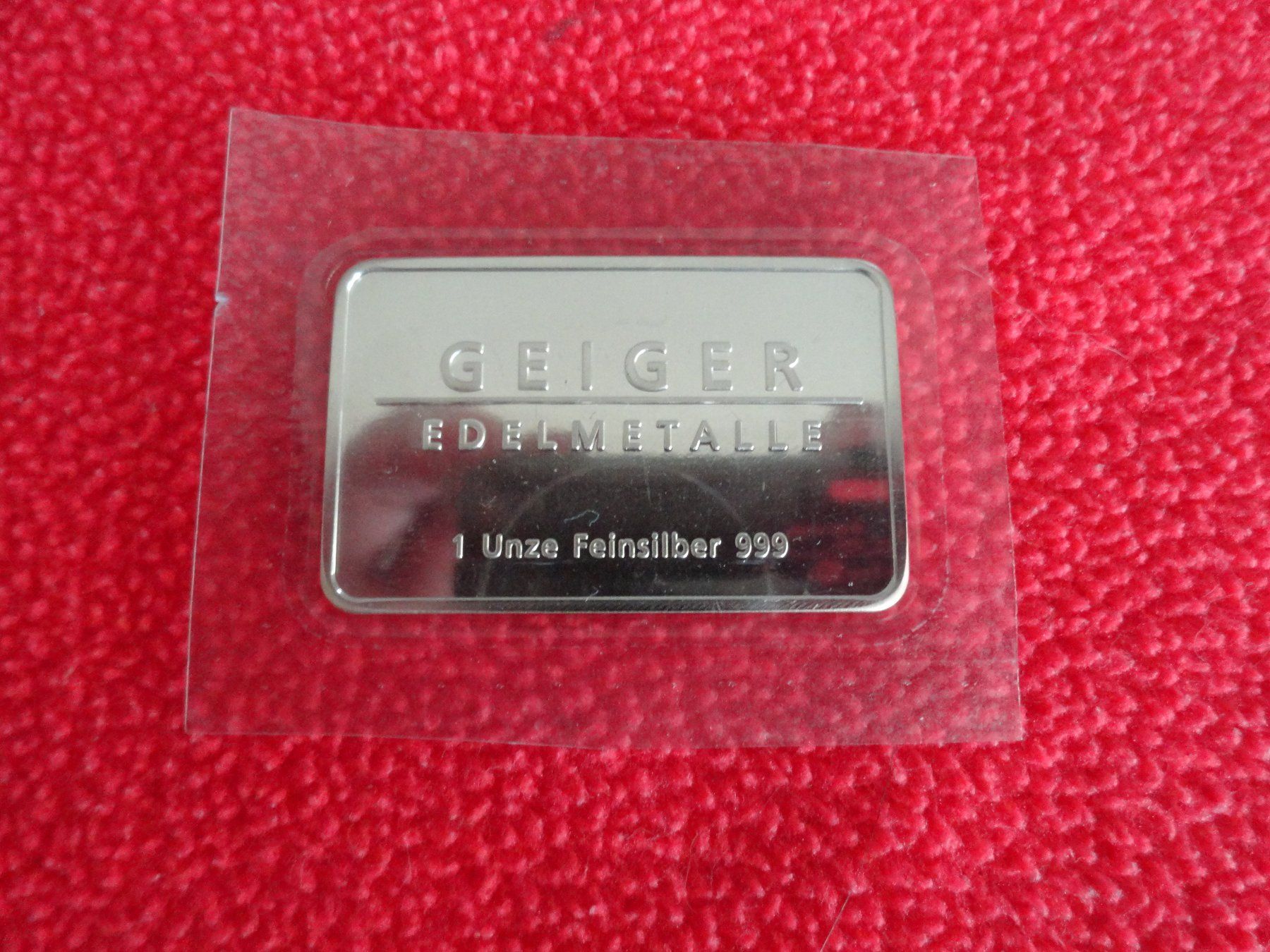 Métaux précieux: 1 UNZE FINE SILVER - SCHLOSS GÜLDENGOSSA – Neuf avec emballage d'origine à Gerlafingen par Shiva_74 2