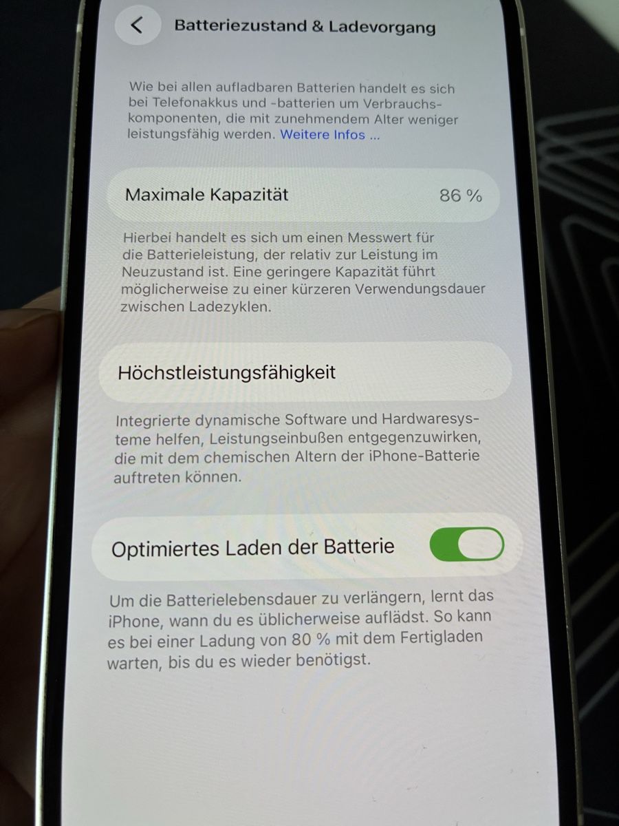 Apple Handys / Smartphones: iPhone 14 weiss 128GB – Gebraucht aus Savognin von Roccat9 5