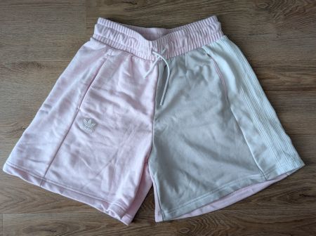 Adidas Originals Damen Shorts pink grau weiss Gr. 36