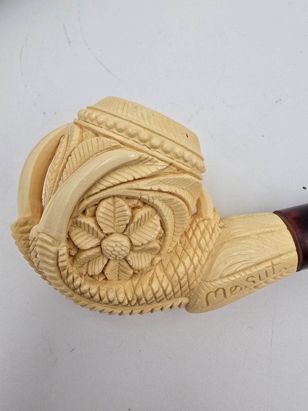 Pipe & Accessori: Meerschaumpfeife mit passendem Etui – Usato da Adligenswil venduto da Die-Fundgrueb 1
