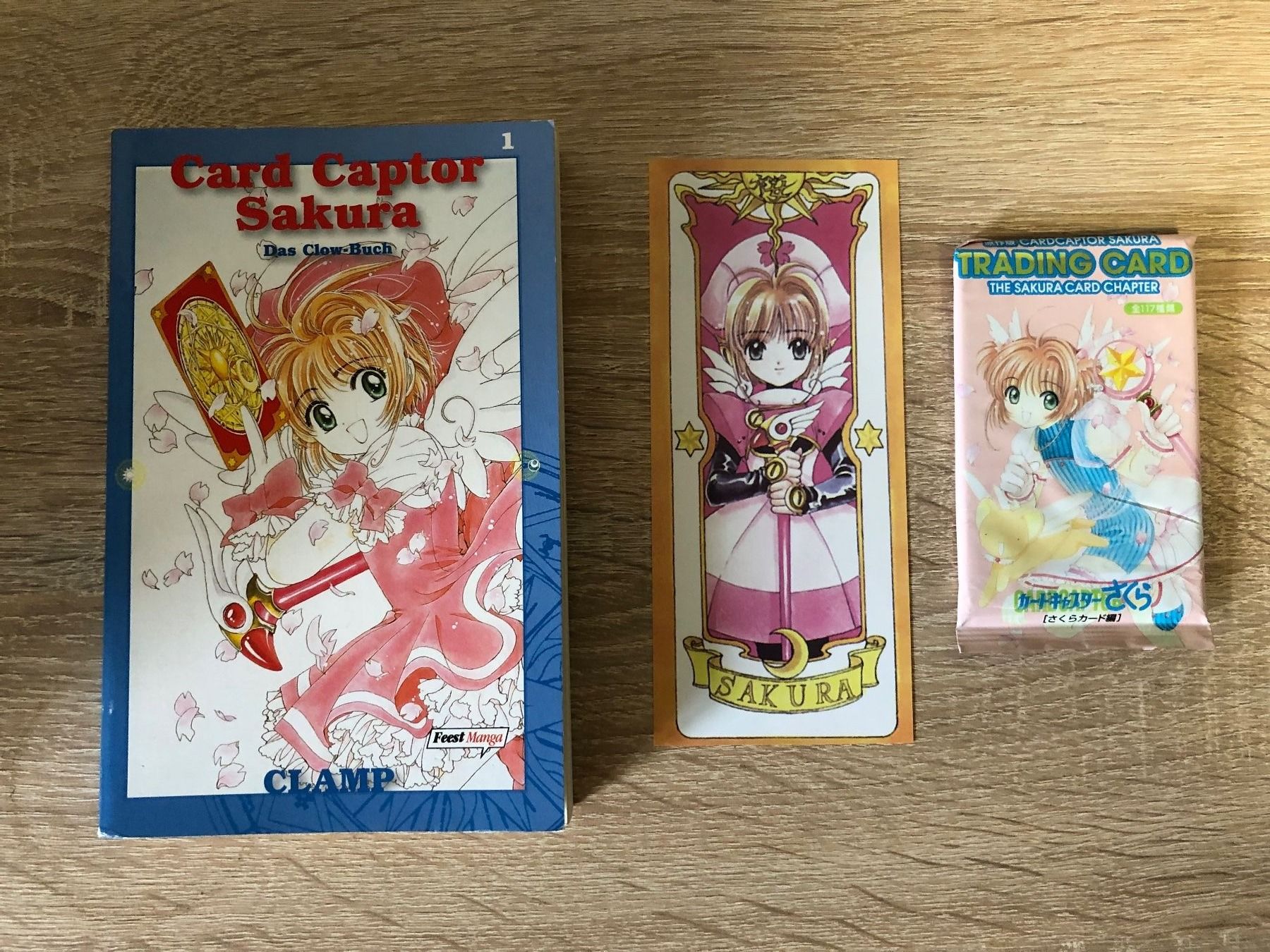 Comics: Card Captor Sakura Das Clow-Buch & Trading Card – Gebraucht aus Gasel von doctor_doak