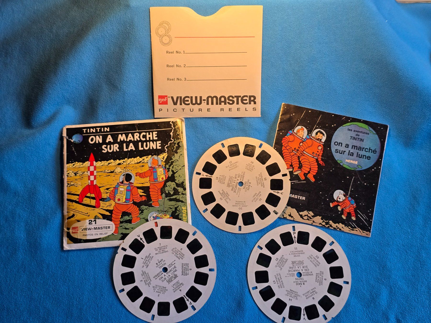 View-master Giocattoli: Tintin On a marché sur la lune View-Master – Usato da versoix venduto da moonkey02 2