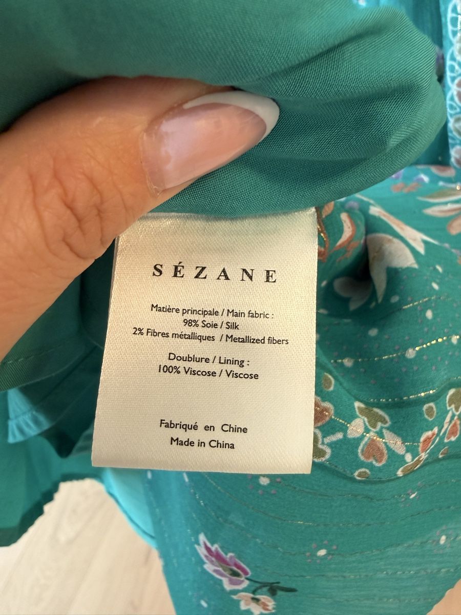 Sezane Vestiti: Robe Sézane 100% soie – Usato da Martigny venduto da Luxivore83 5